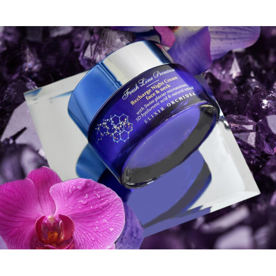 Fresh Line Elixir Orchidea Night Time Perfection Face & Neck Αντιγηραντική Κρέμα Νύχτας για Πρόσωπο & Λαιμό 50mL