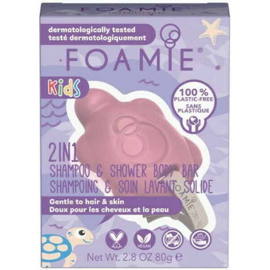 Foamie Shampoo & Shower Body Bar Strawberry 80gr