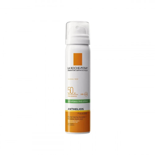 La Roche Posay Anthelios Anti-Brillance Mist SPF50, Αντηλιακό Προσώπου σε Σπρέι με Άρωμα 75mL