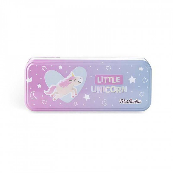 Martinelia LITTLE UNICORN Tin case 3 levels, Σετ μακιγιάζ