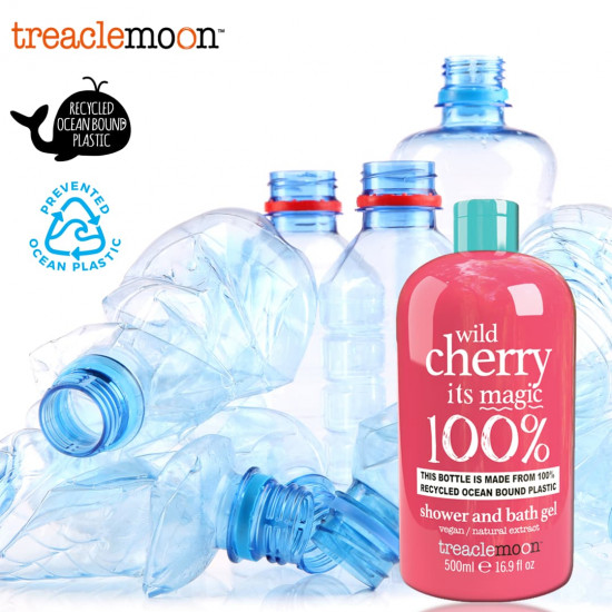 Treaclemoon Wild Cherry Magic Shower & Bath Gel Αφρόλουτρο με Άρωμα Άγριο Κεράσι 500mL