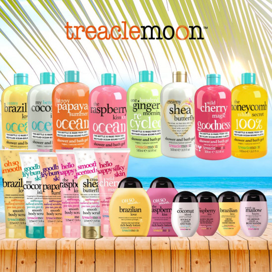 Treaclemoon Brazilian Love Shower & Bath Gel Αφρόλουτρο με άρωμα Γκουαρανά 500mL