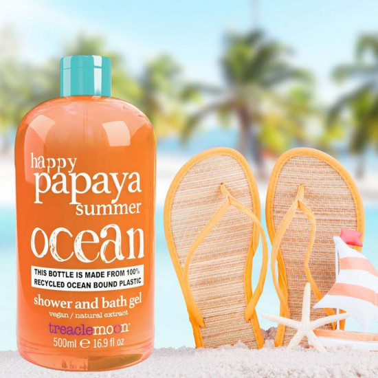 Treaclemoon Happy Papaya Summer Αφρόλουτρο με Άρωμα Παπάγια 500mL