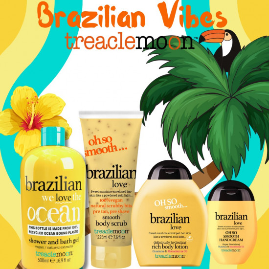 Treaclemoon Brazilian Love Hand Cream Κρέμα Χεριών με Άρωμα Γκουαρανά 75mL