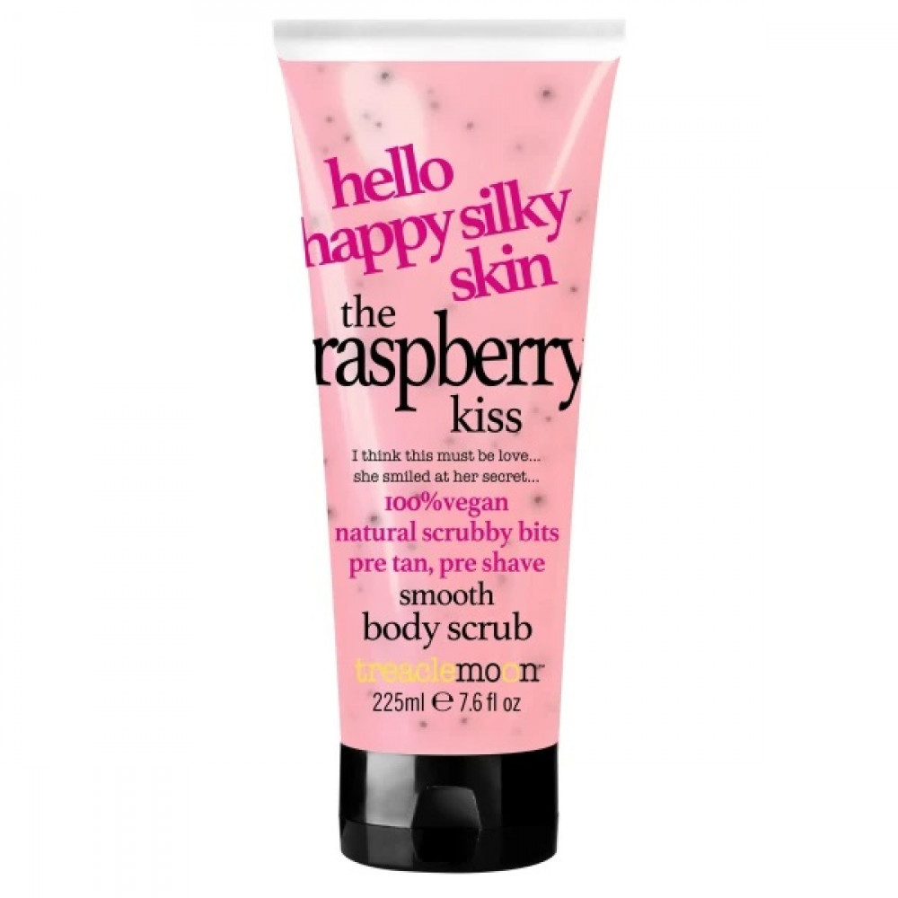 Treaclemoon The Raspberry Kiss Scrub Απολεπιστικό Σώματος με Άρωμα Βατόμουρο 225mL