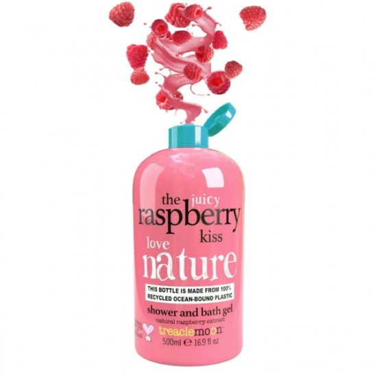 Treaclemoon The Raspberry Kiss Shower & Bath Gel Αφρόλουτρο με Άρωμα Βατόμουρου 500mL