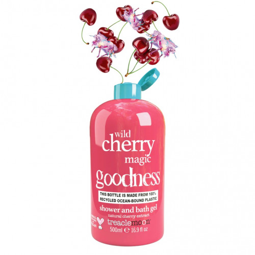 Treaclemoon Wild Cherry Magic Shower & Bath Gel Αφρόλουτρο με Άρωμα Άγριο Κεράσι 500mL