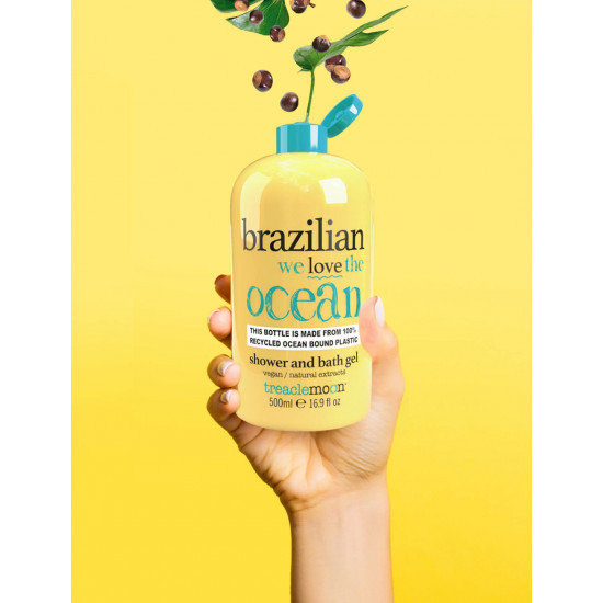 Treaclemoon Brazilian Love Shower & Bath Gel Αφρόλουτρο με άρωμα Γκουαρανά 500mL