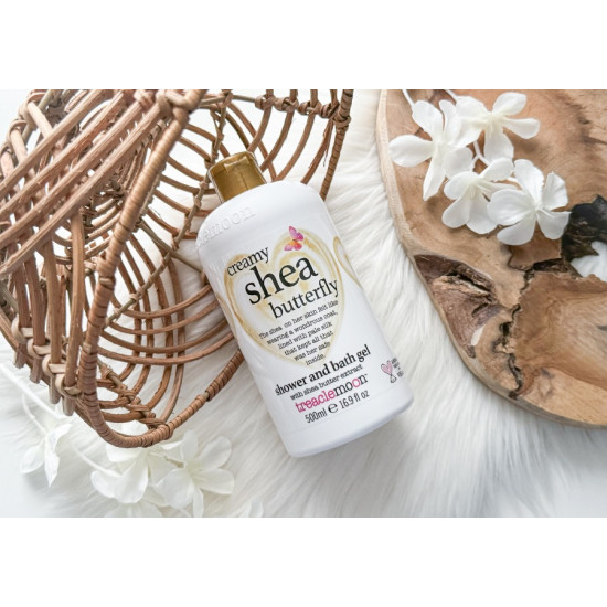 Treaclemoon Creamy Shea Butterfly Shower & Bath gel Αφρόλουτρο με Βούτυρο Καριτέ 500mL